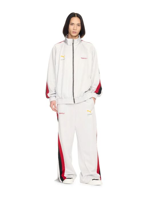 OFF WHITE Acm X Puma Track Pant Silver - Red - Black  OMCJ03AT25FAB001