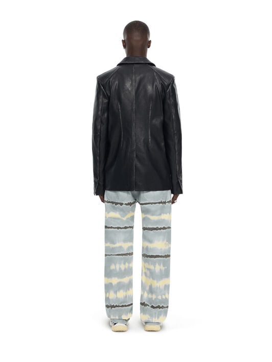 OFF WHITE Bookish Buffalo Single-Breasted Jacket BLACK 44MJA13WZ26L002
