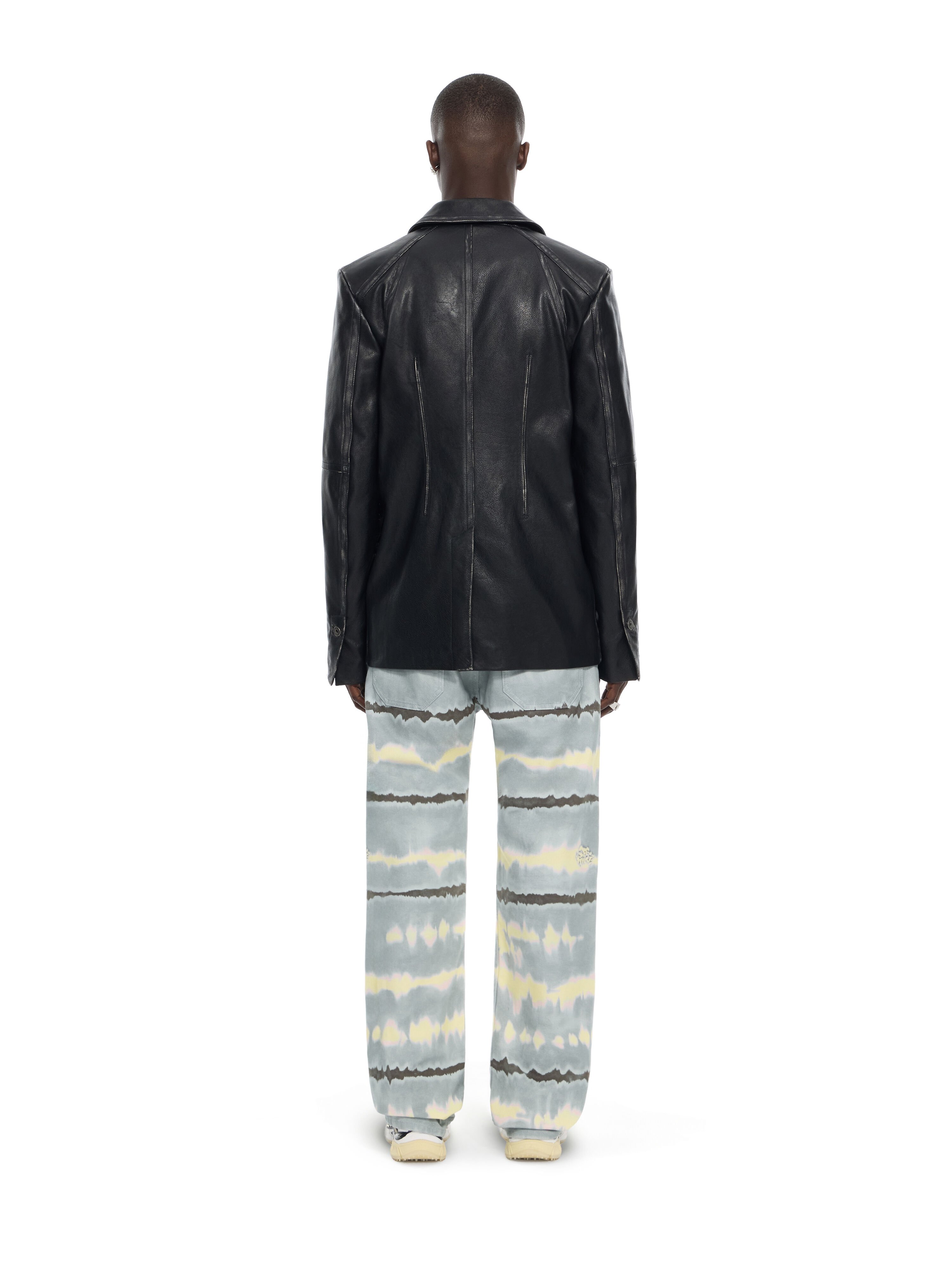 OFF WHITE Bookish Buffalo Single-Breasted Jacket BLACK 44MJA13WZ26L002