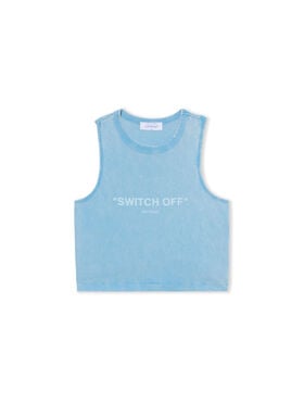 OFF WHITE Ss_Switch Off Top LIGHT BLUE - WHITE OWAD25MT25JER001