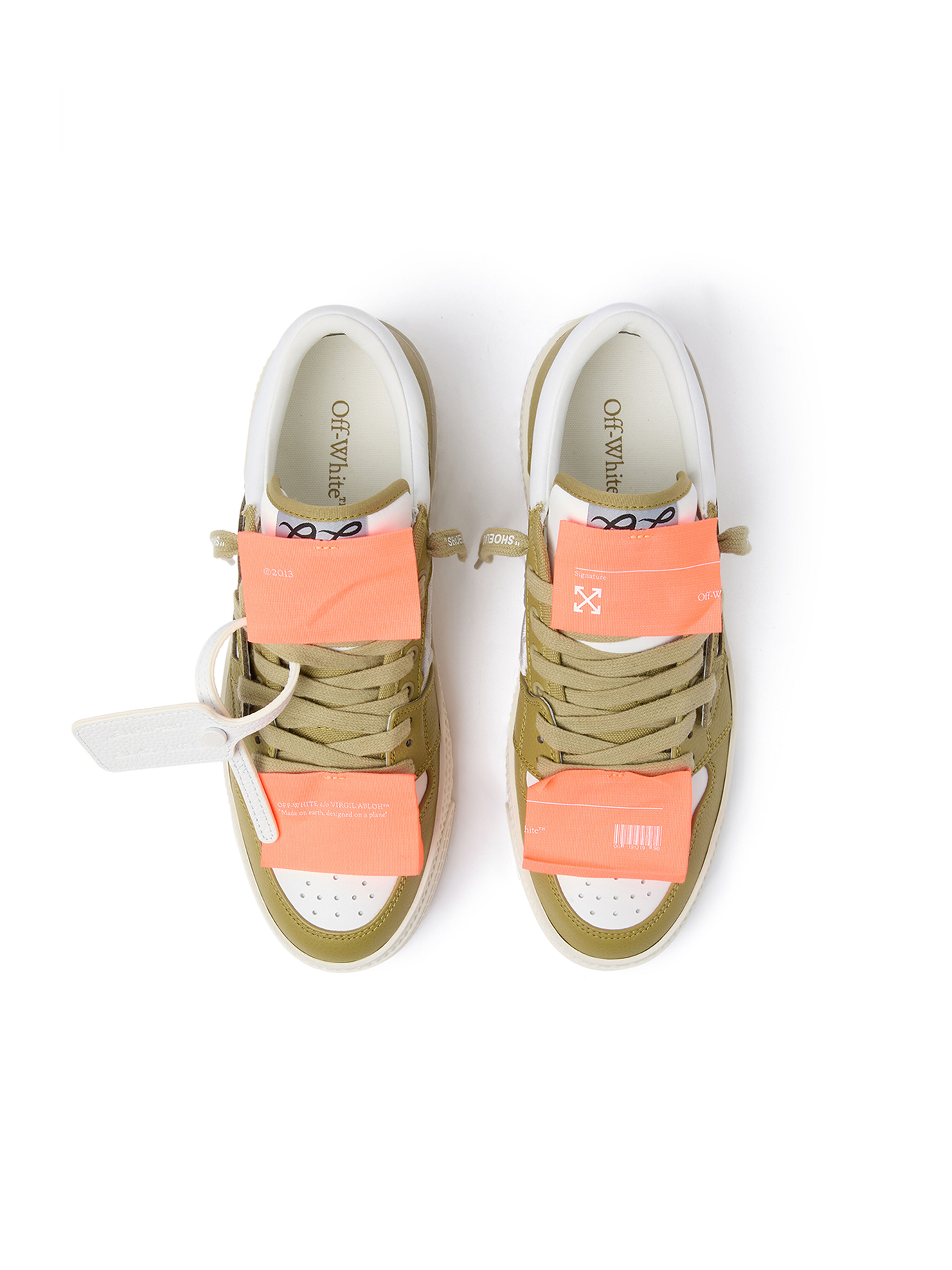 Low Top 3.0 Off Court Sneakers OFF WHITE Low Top 3.0 Off Court Sneakers WHITE/M.GREEN OF05759310