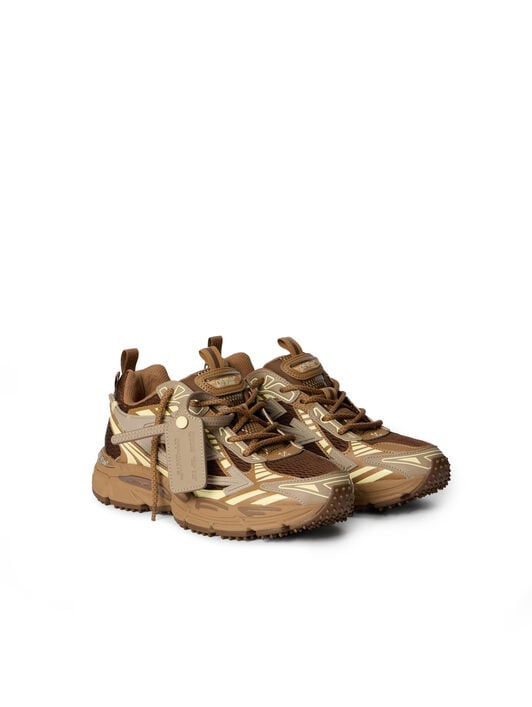 Be Right Back Sneakers OFF WHITE Be Right Back Sneakers DARK BROWN - CREAM OWIA289F25FAB001