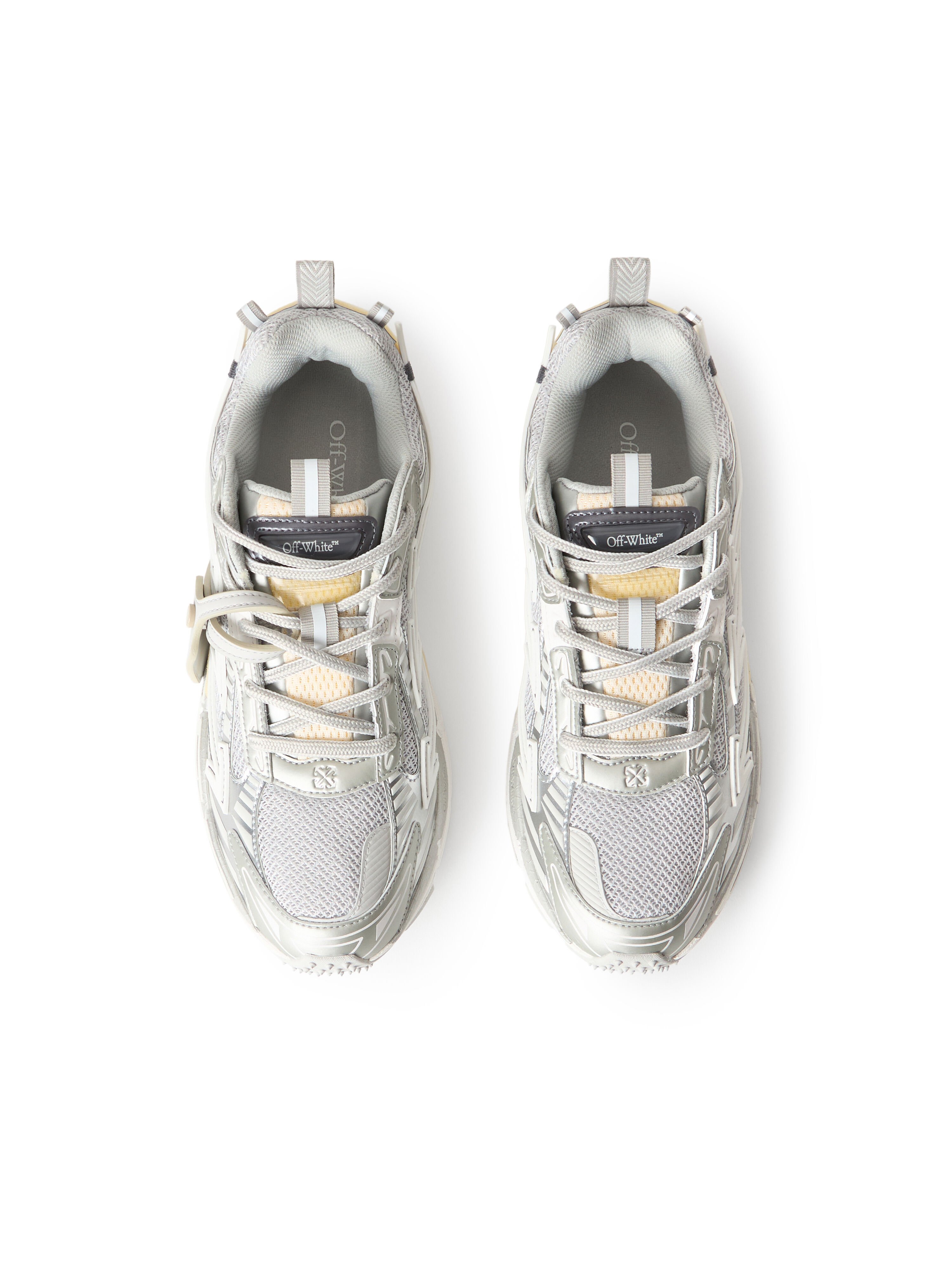 Be Right Back Sneakers OFF WHITE Be Right Back Sneakers GREY - SILVER OWIA289C99FAB001