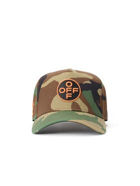LAB L/AB Off Embroidered Camo Cap GREEN CAMO LAB7200165