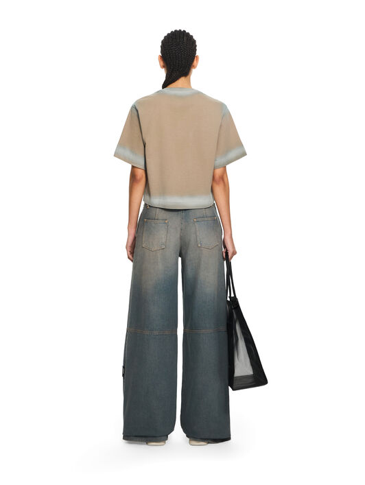 OFF WHITE Spray Off Stamp Crop T-shirt Fungi-Surf Spray 2AA090S26JER004