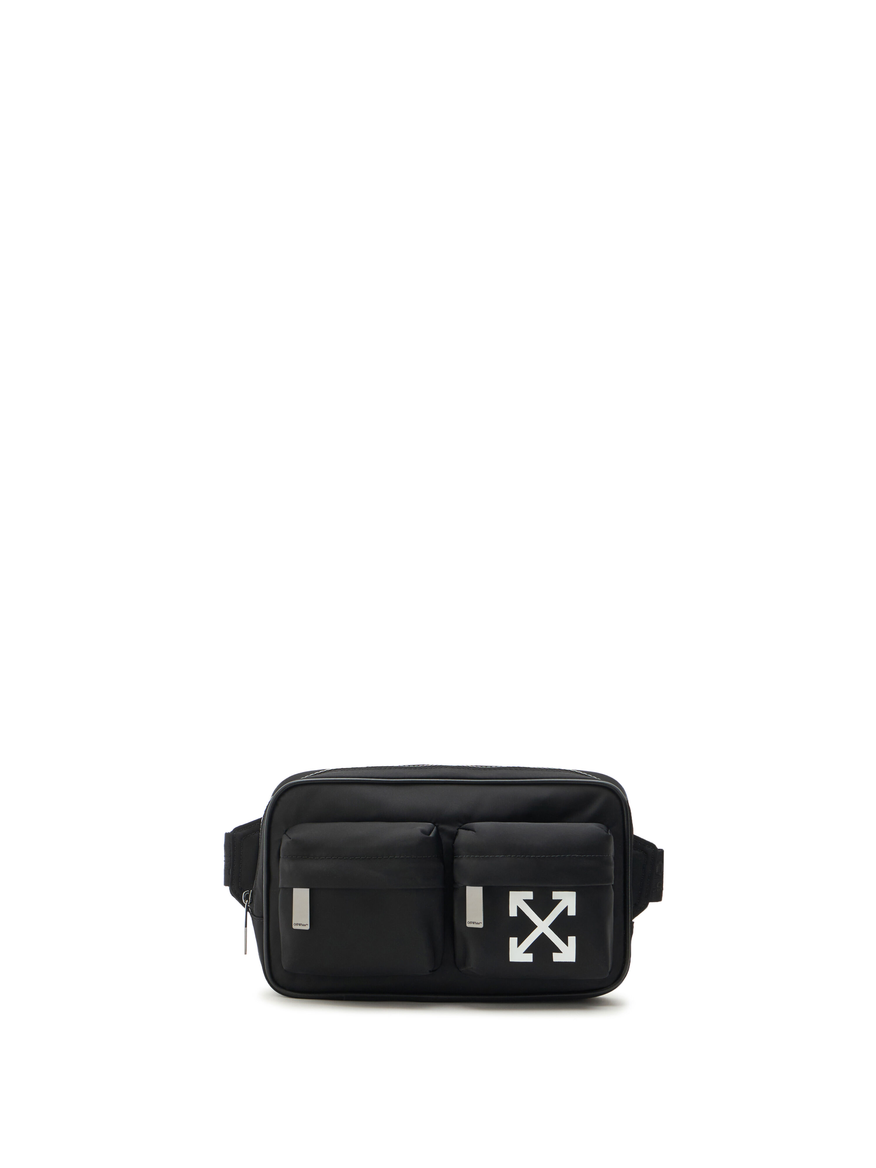 OFF WHITE Full Arrow Belt Bag BLACK OMNT002S26FAB001