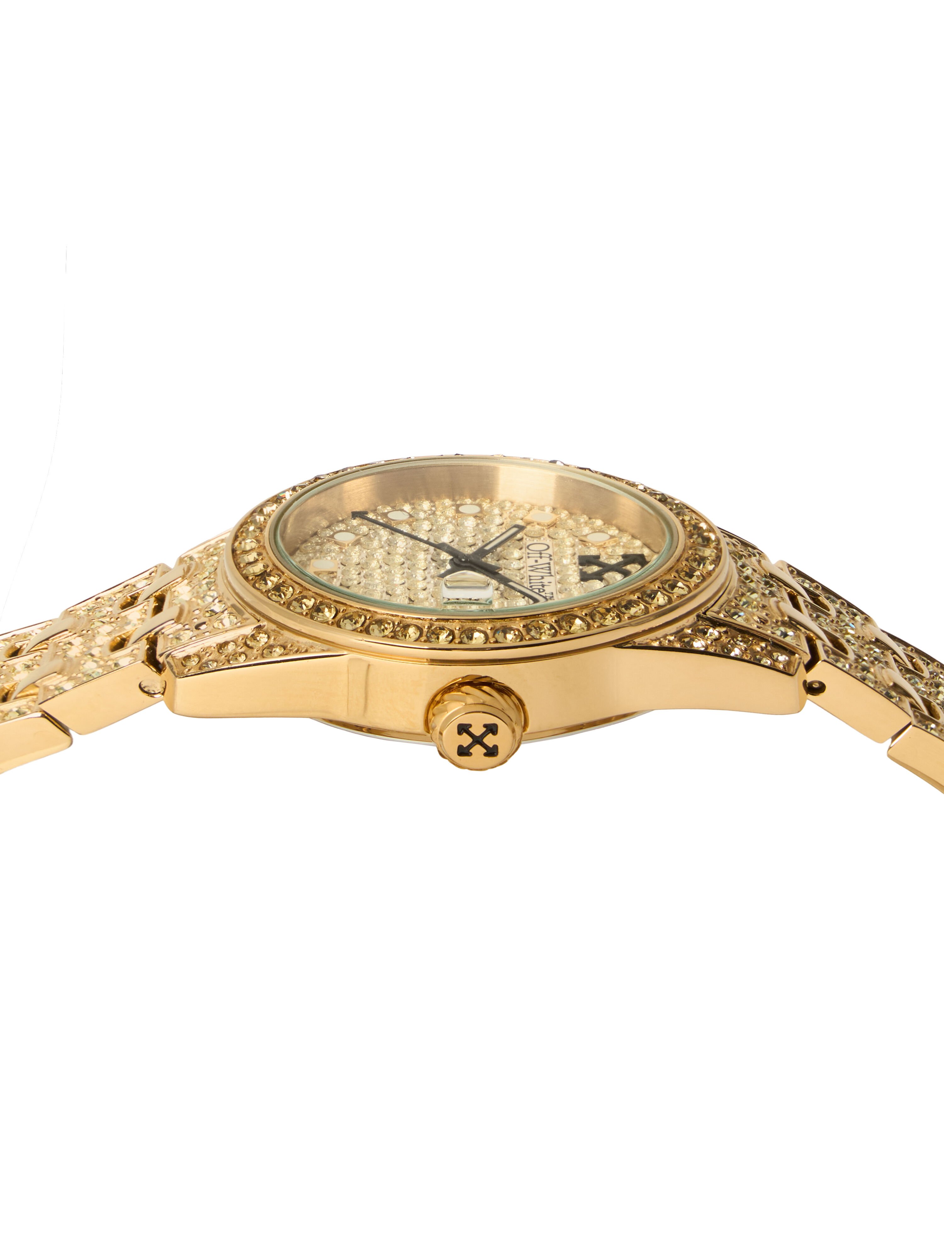 Discreet Watch OFF WHITE Discreet Watch Gold OW1L037M