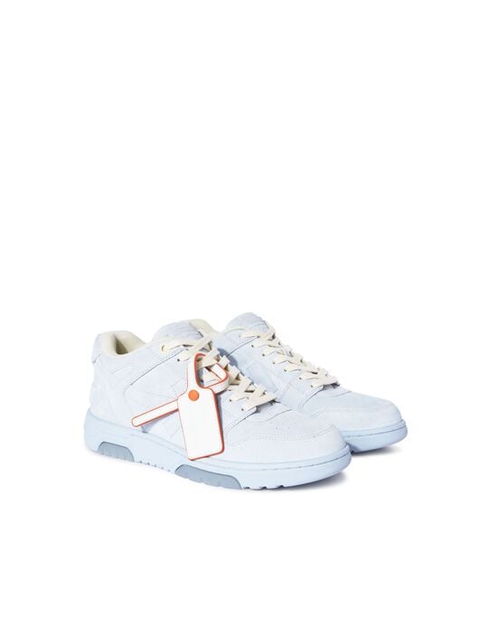 Light Blue Out Of Office Full Suede OFF WHITE Light Blue Out Of Office Full Suede BLUE OMIA189C99LEA017