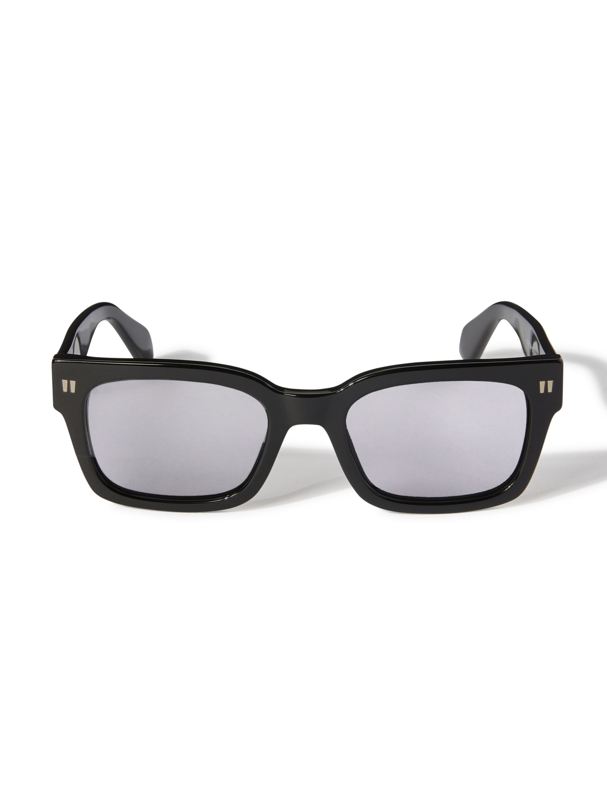 OFF WHITE Schwarz/Dunkelgraue Midland Sonnenbrille SCHWARZ OERI108C99PLA001