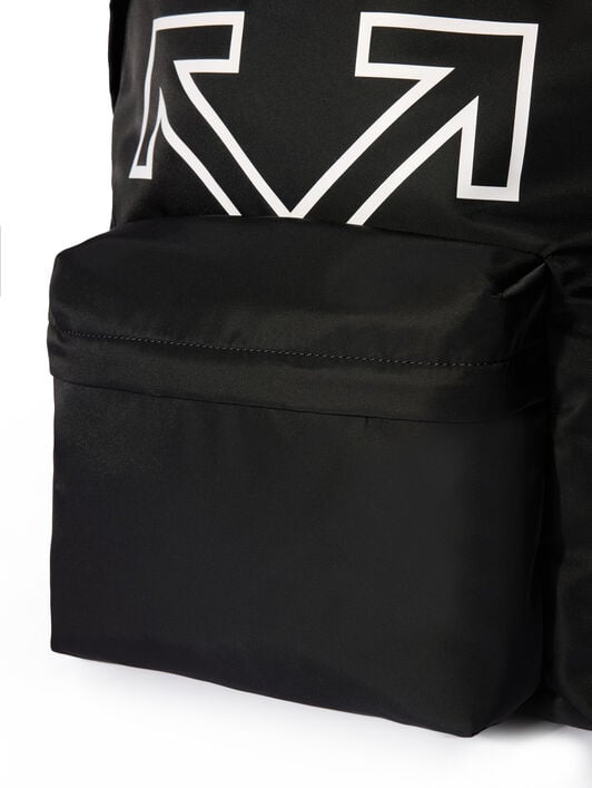Heritage Backpack OFF WHITE Heritage Backpack BLACK - WHITE OMNB123C99FAB001