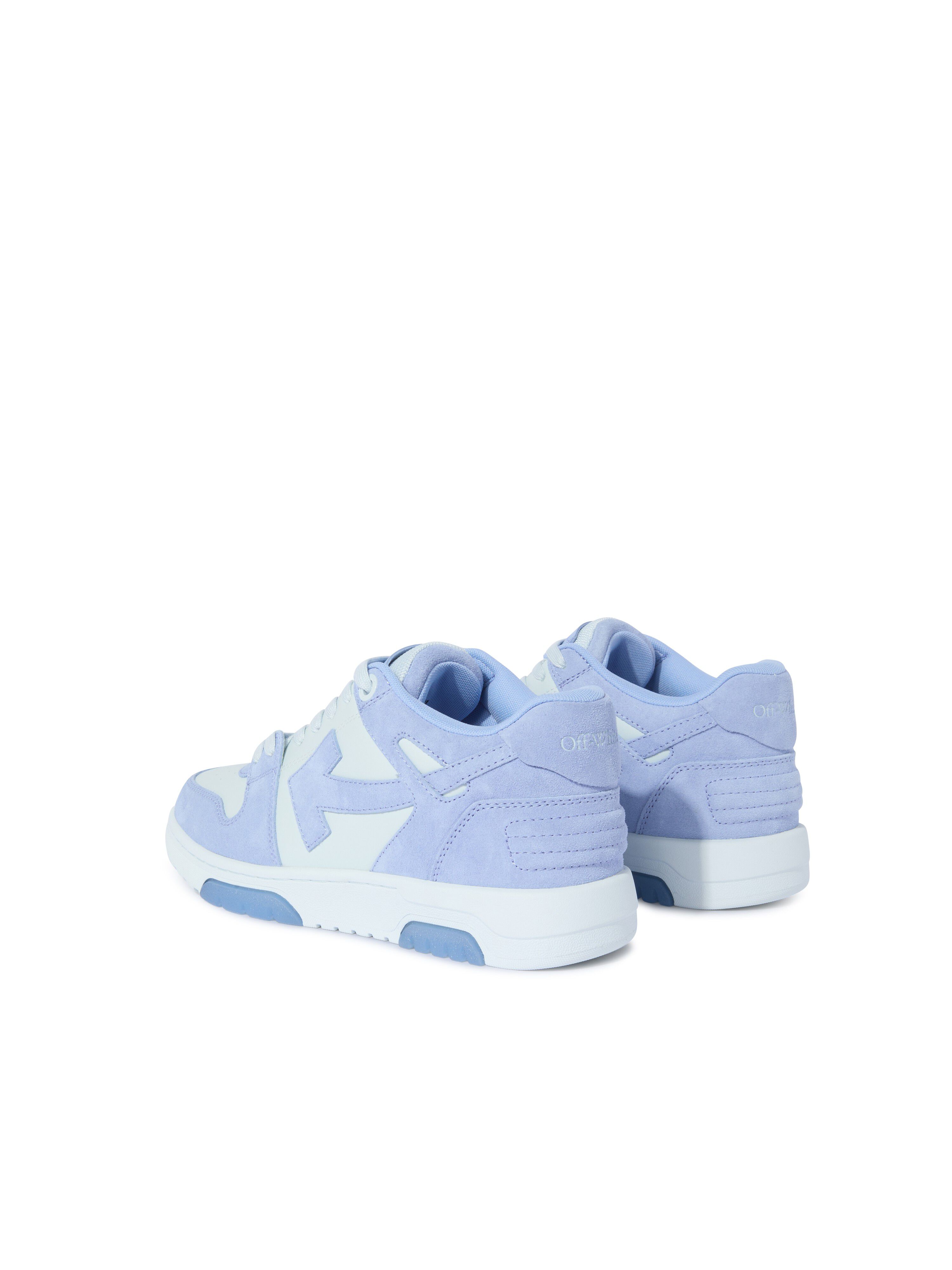 OFF WHITE Dusty Blue/Ice Out Of Office Suede BLUE OMIA189S25LEA007