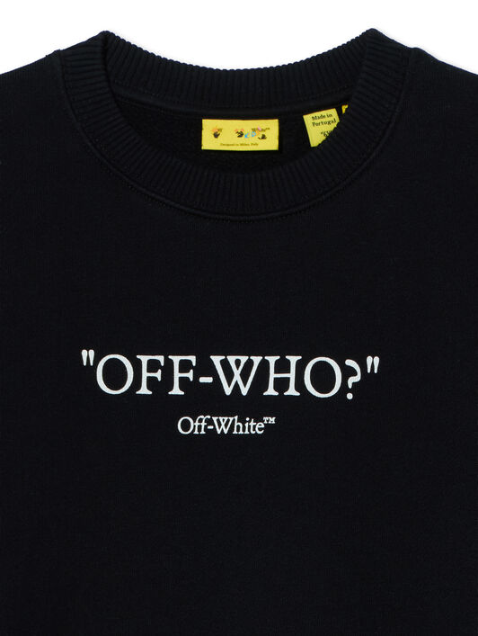Multilogo Crewneck Sweatshirt OFF WHITE Multilogo Crewneck Sweatshirt BLACK 44BBA001F26F003