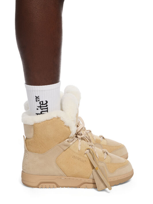 OFF WHITE Winter Boot DARK SAND/ OAT OMIY003F25LEA001