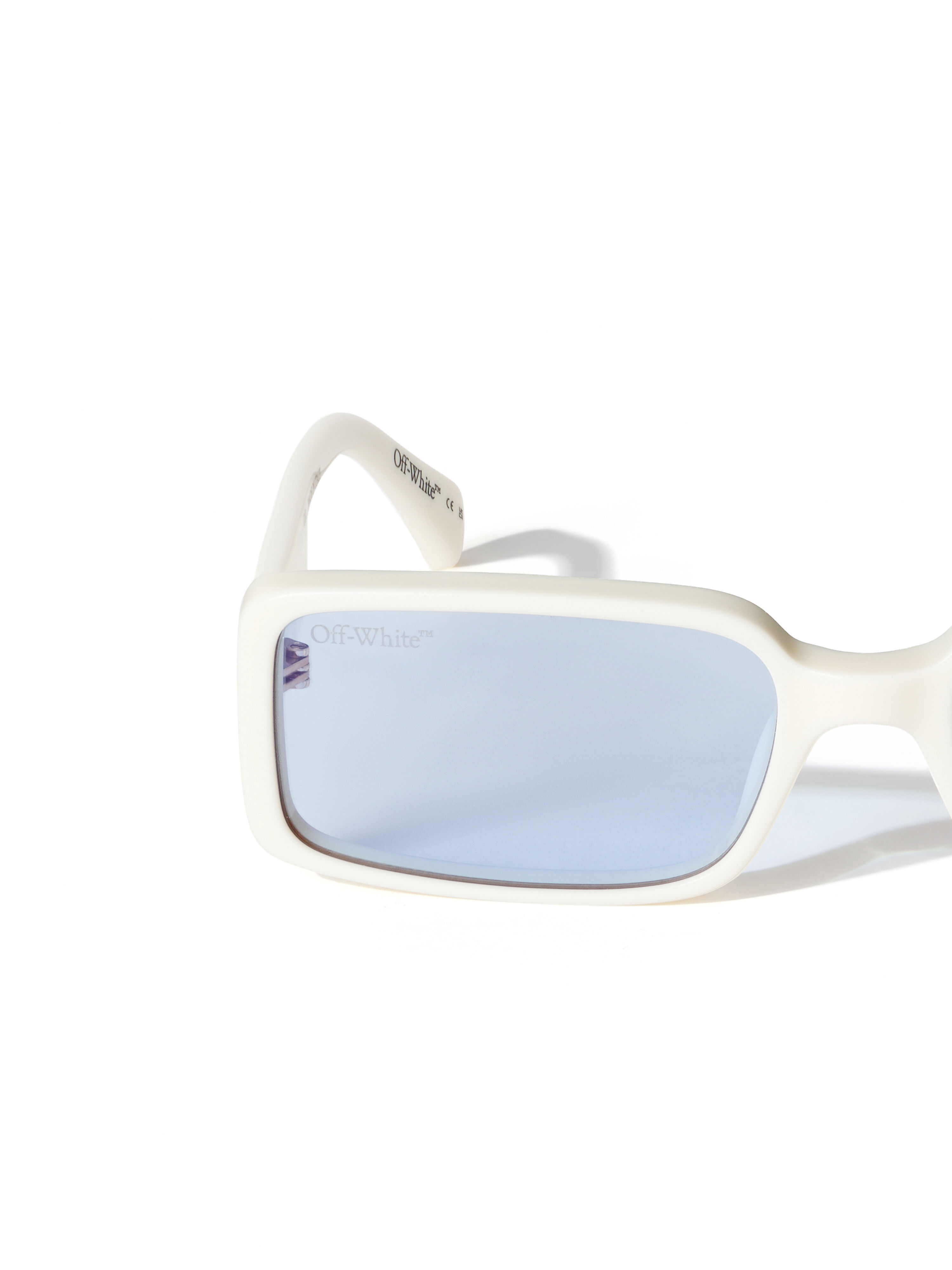 Spencer Blue Lens Sunglasses OFF WHITE Spencer Blue Lens Sunglasses White OW106482460