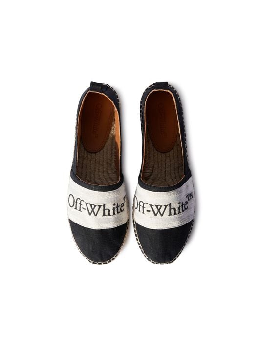 BOOKISH LEINEN ESPADRILLAS OFF WHITE BOOKISH LEINEN ESPADRILLAS SCHWARZ OWIB014S24FAB001