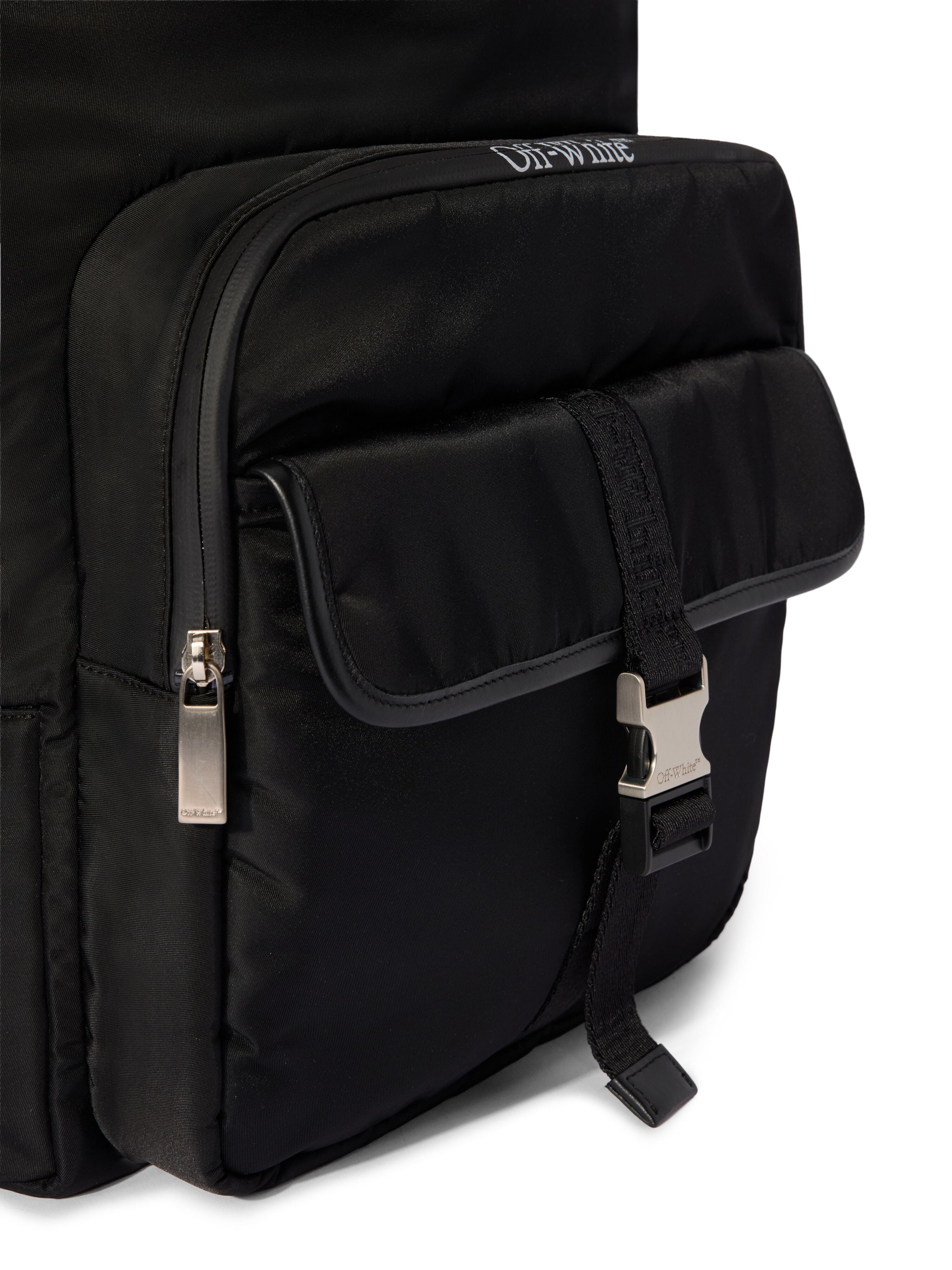 OFF WHITE Outdoor Round Backpack BLACK - NO COLOR OMNB125C99FAB001