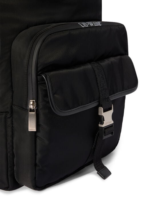 Outdoor Round Backpack OFF WHITE Outdoor Round Backpack BLACK - NO COLOR OMNB125C99FAB001