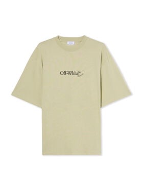 OFF WHITE Scribble Arrow Skate Logo T-Shirt ALFAALFA - BLACK OMAA120F25JER00C