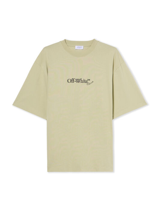 OFF WHITE Scribble Arrow Skate Logo T-Shirt ALFAALFA - BLACK OMAA120F25JER00C