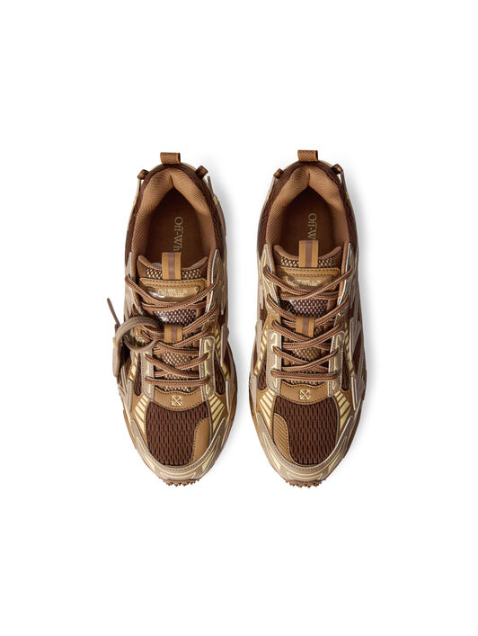 Be Right Back Sneakers OFF WHITE Be Right Back Sneakers DARK BROWN - CREAM OMIA295F25FAB001