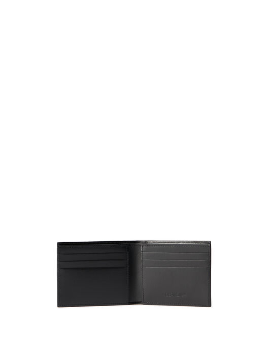 OFF WHITE Heritage Bifold BLACK - WHITE OMNC094C99LEA001