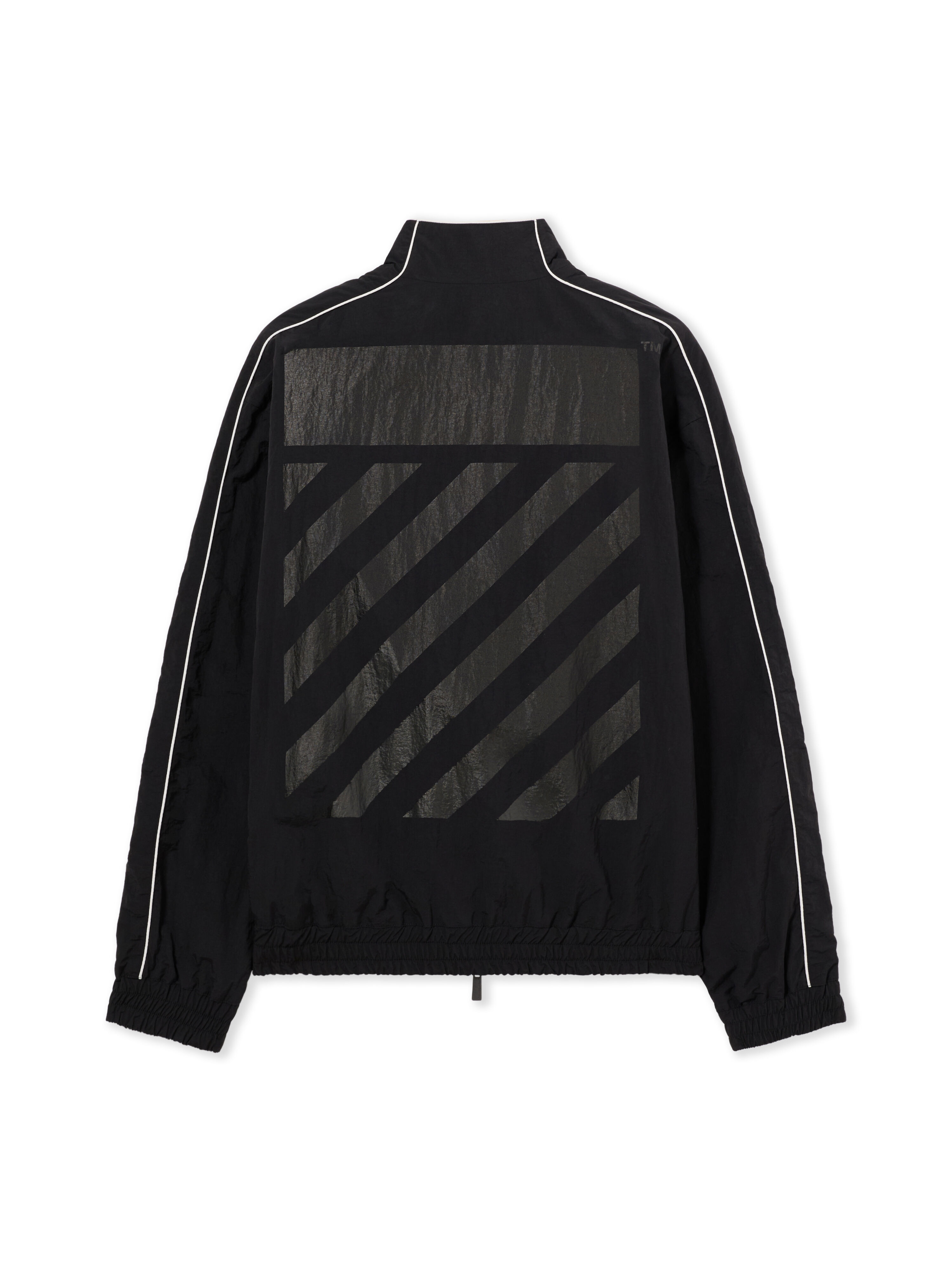 LAB L/AB Diagonal Track Jacket BLACK 44LABF26O063