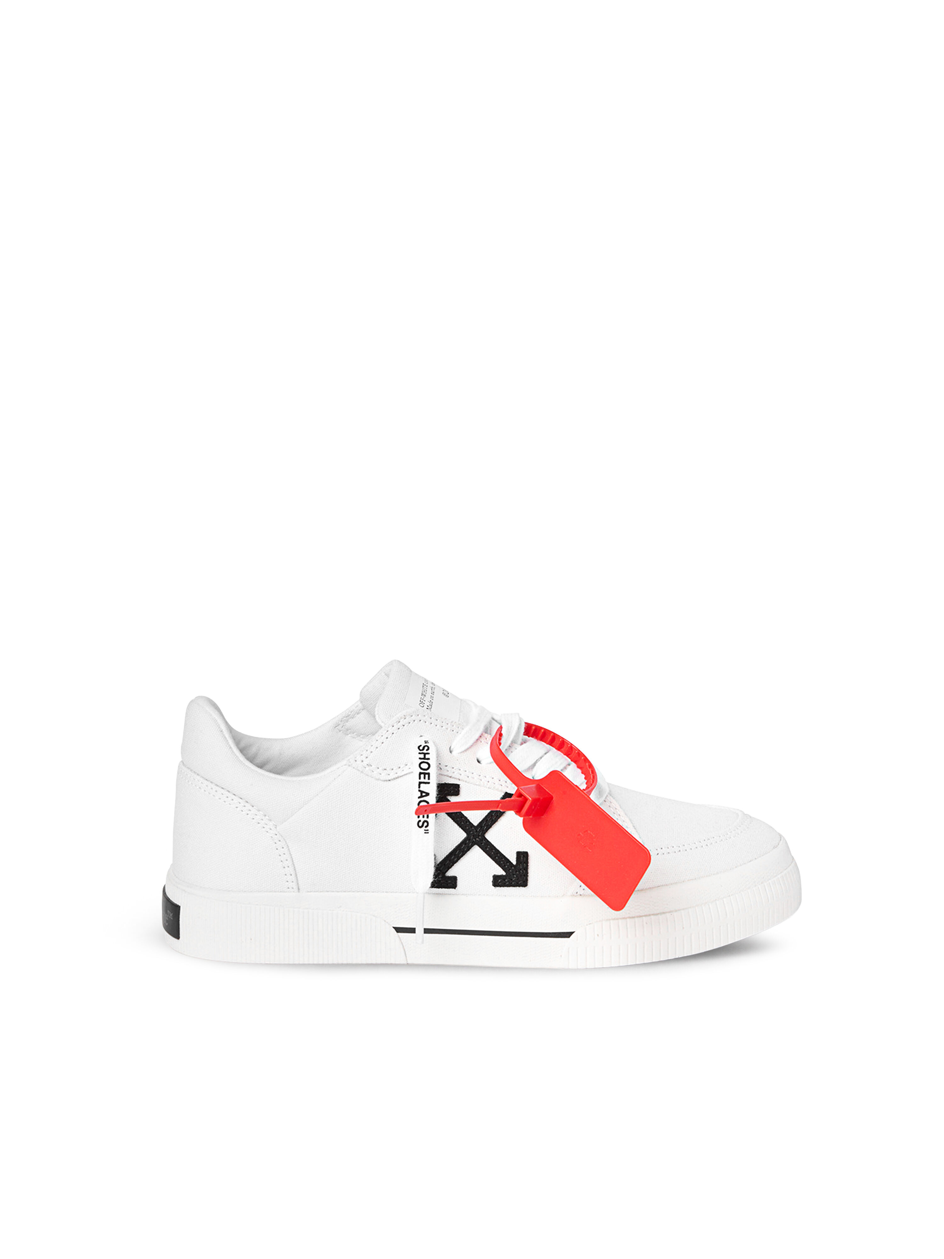 Vulkanisiert Low Sneaker OFF WHITE Vulkanisiert Low Sneaker WHITE/BLACK OMIA293C99FAB003