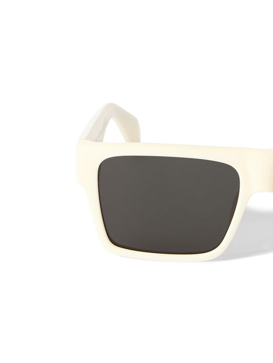 OFF WHITE Casper Dark Grey Lens Sunglasses Shiny Black OW1034010756