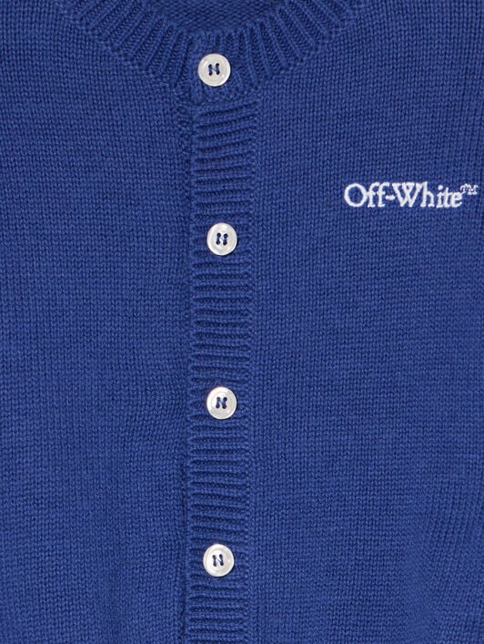 Bookish Diagonal Logo Knit Set OFF WHITE Bookish Diagonal Logo Knit Set BLUE - WHITE OB2X006F25KNI001