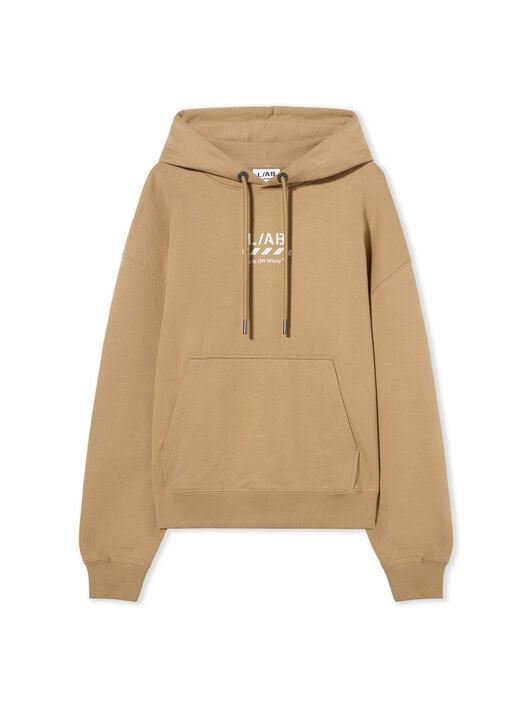 L/AB Core Diagonal Hoodie LAB L/AB Core Diagonal Hoodie CORNSTALK 44LABF26K051
