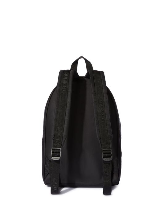 OFF WHITE Butterfly Arrow Backpack BLACK OGNB001S25FAB002