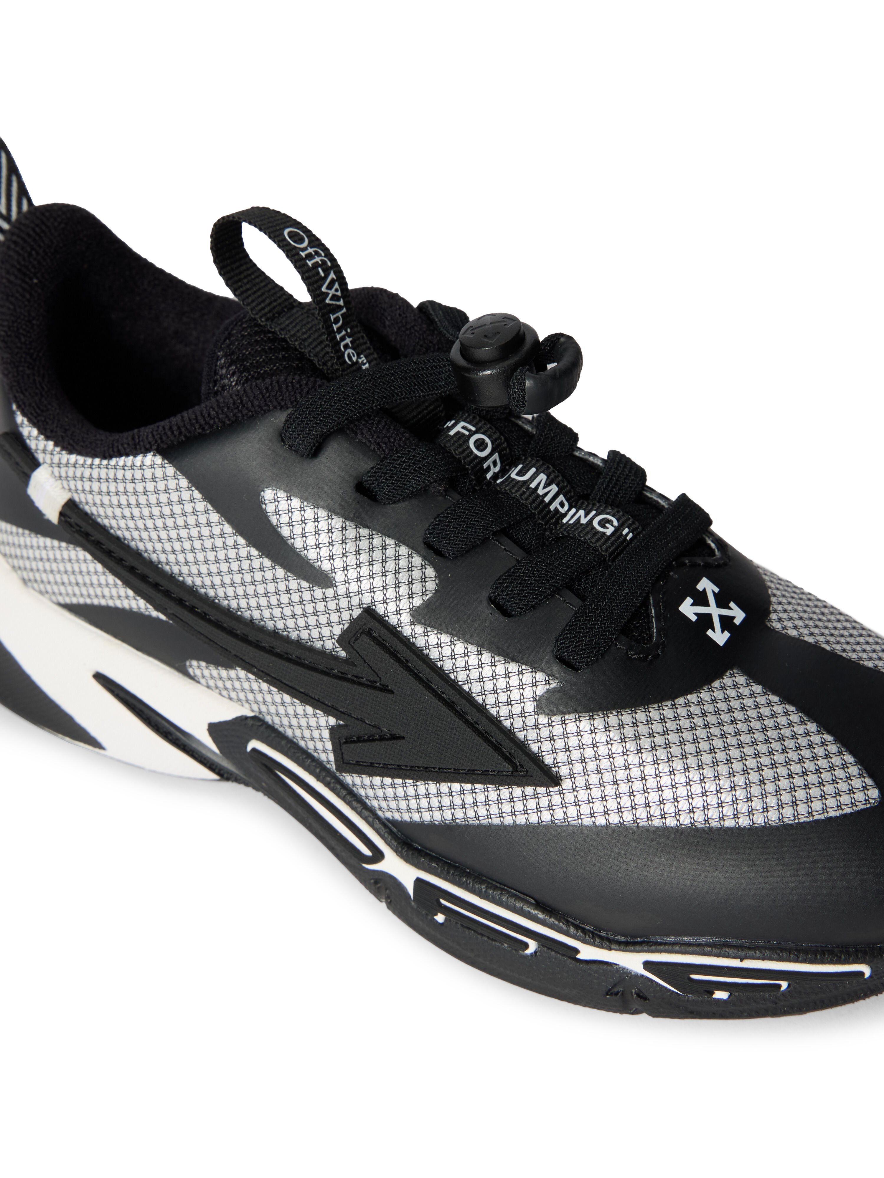 OFF WHITE For Jumping Sneakers WHITE - BLACK OBIA013F25FAB001