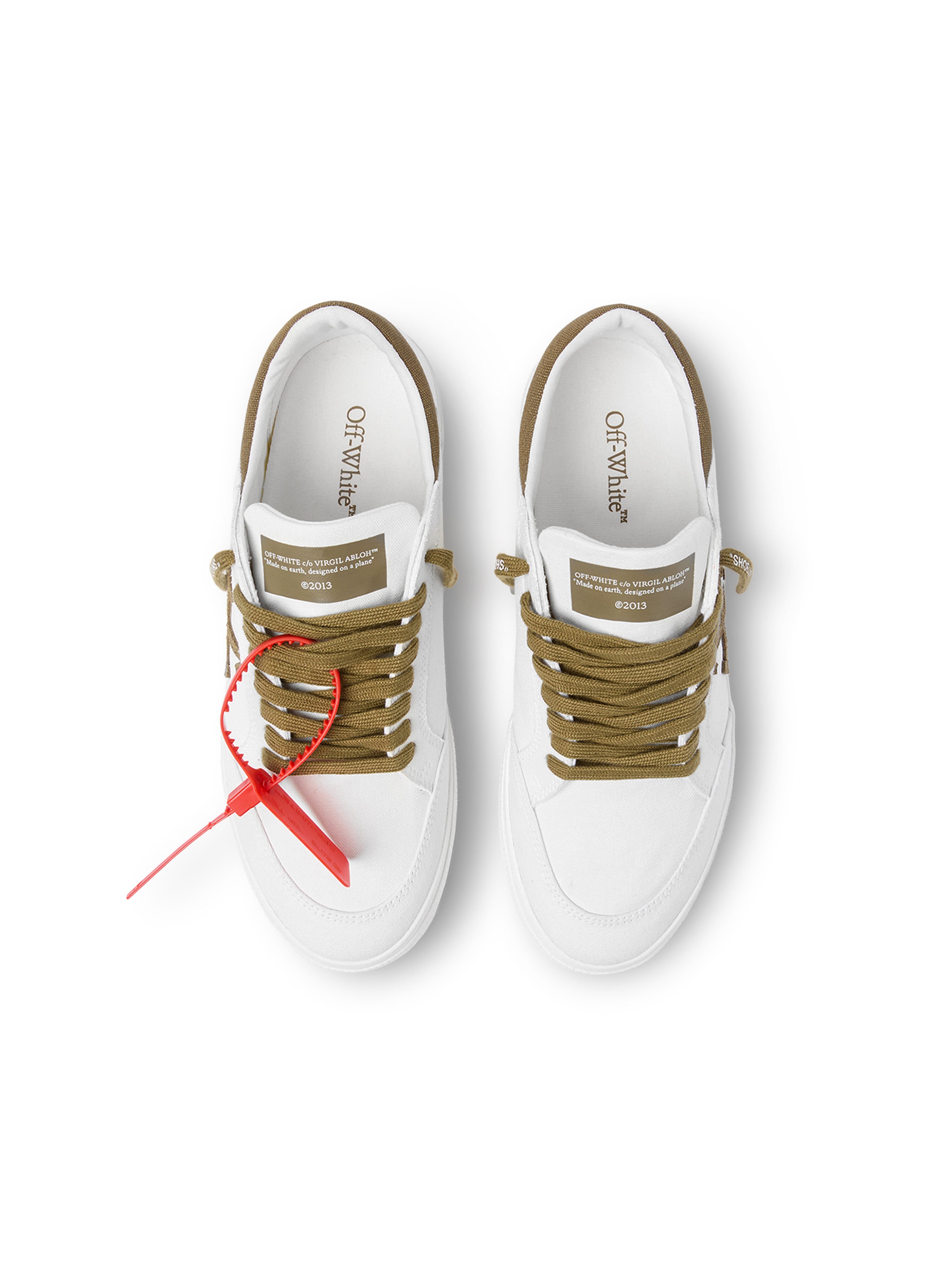 Sneakers Low Vulcanized OFF WHITE Sneakers Low Vulcanized WHITE/M.GREEN OF05775301