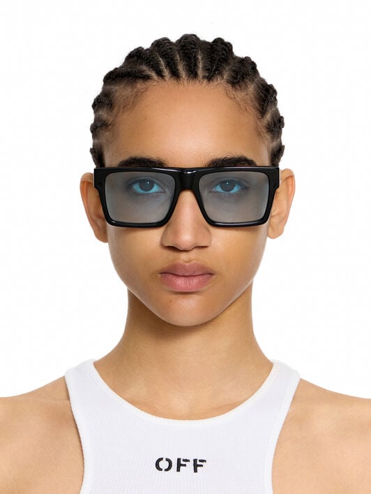 Casper Light Blue Lens Sunglasses OFF WHITE Casper Light Blue Lens Sunglasses SHINY GLACIER OW1034104056