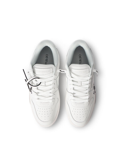 OFF WHITE Out Of Office "For Walking" Sneakers WHITE/BLACK OMIA189C99LEA01A