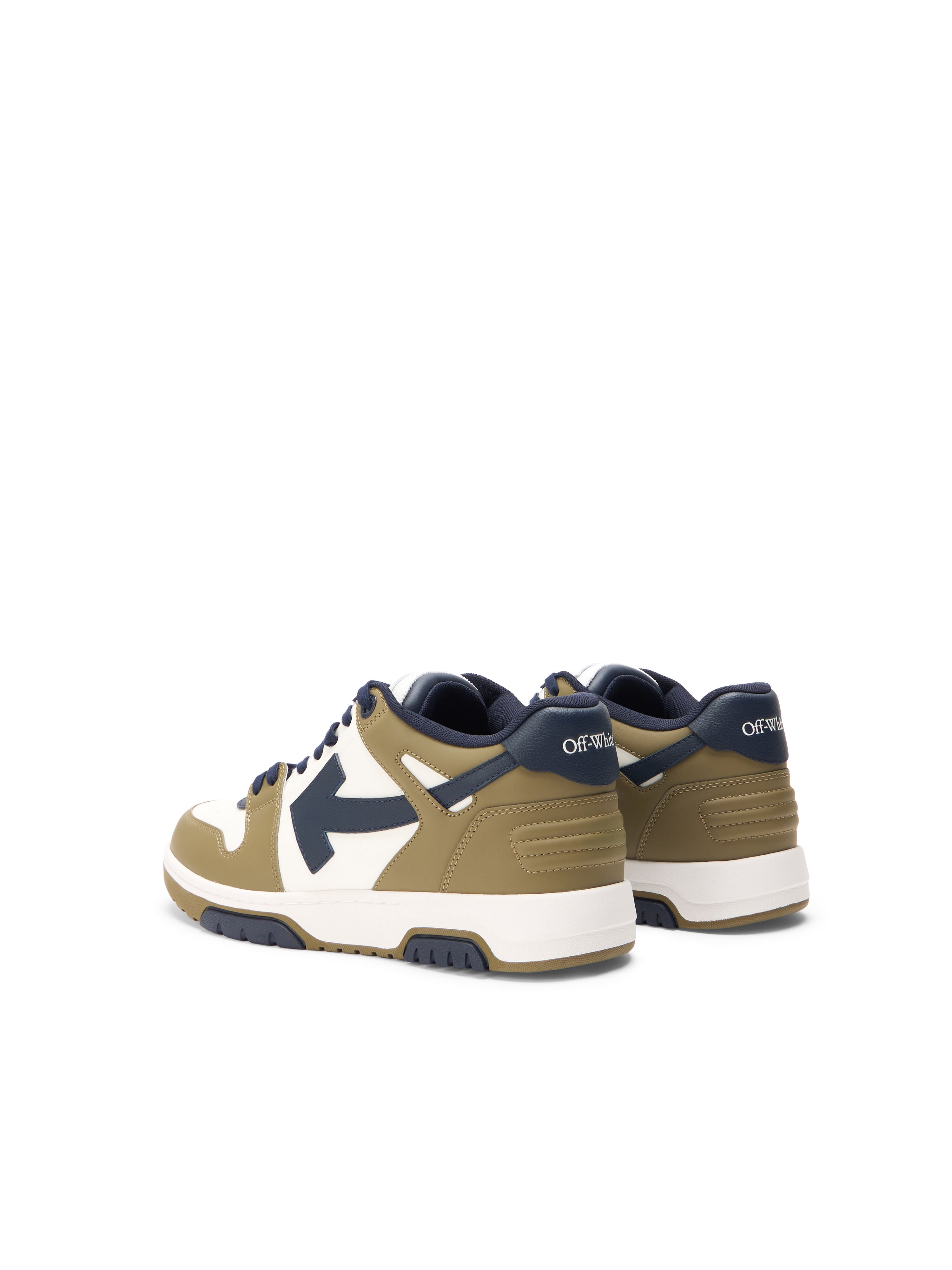 OFF WHITE Sneakers Out Of Office KAKI - DARK BLUE OMIA189S26LEA003
