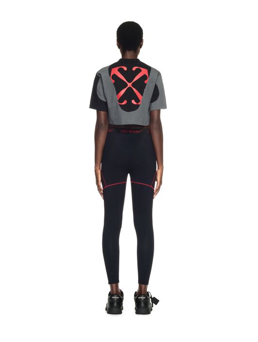 OFF WHITE Ow Golf_Leggings BLACK OWCD027T24FAB001