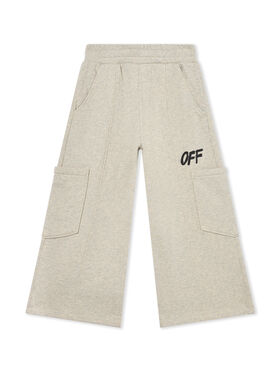 OFF WHITE Shared Logo Cargo Sweatpant GREY MELANGE 44BCH00DF26F002