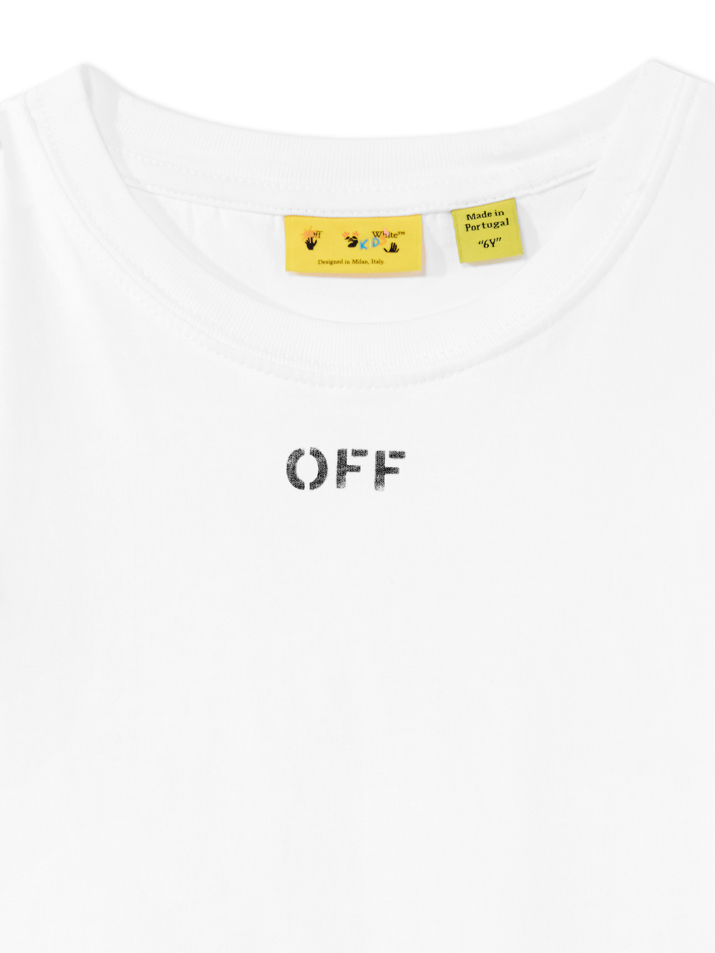 OFF WHITE Meteor Off Stamp T-Shirt WHITE 44GAA01EF26J001