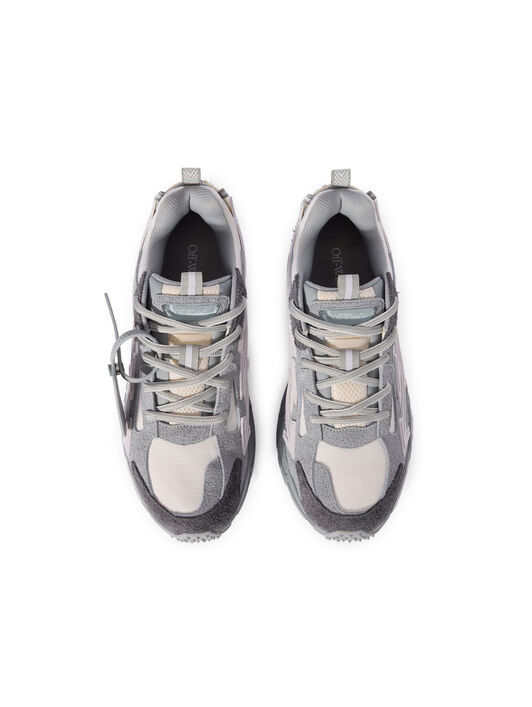 OFF WHITE Be Right Back Sneakers GREY MELANGE - LIGHT GREY OMIA295F25LEA001
