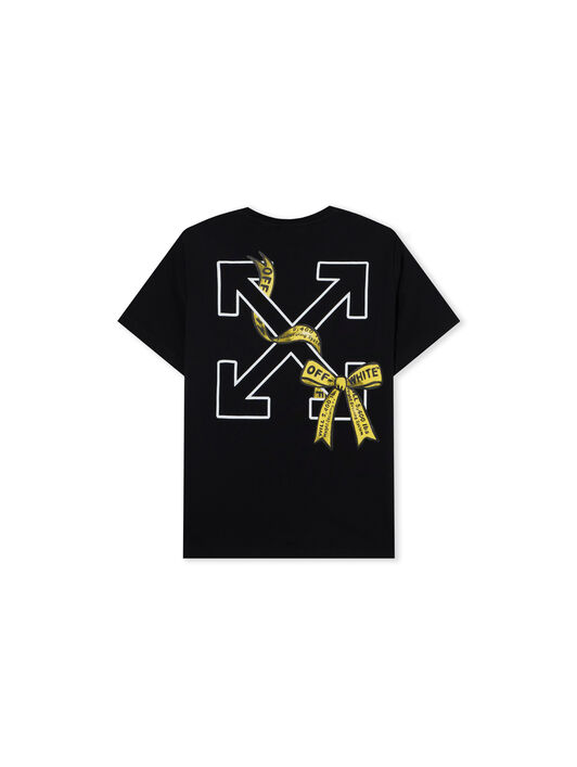 Arrow Industrial Tape T-Shirt OFF WHITE Arrow Industrial Tape T-Shirt BLACK 44GAA001F26J009