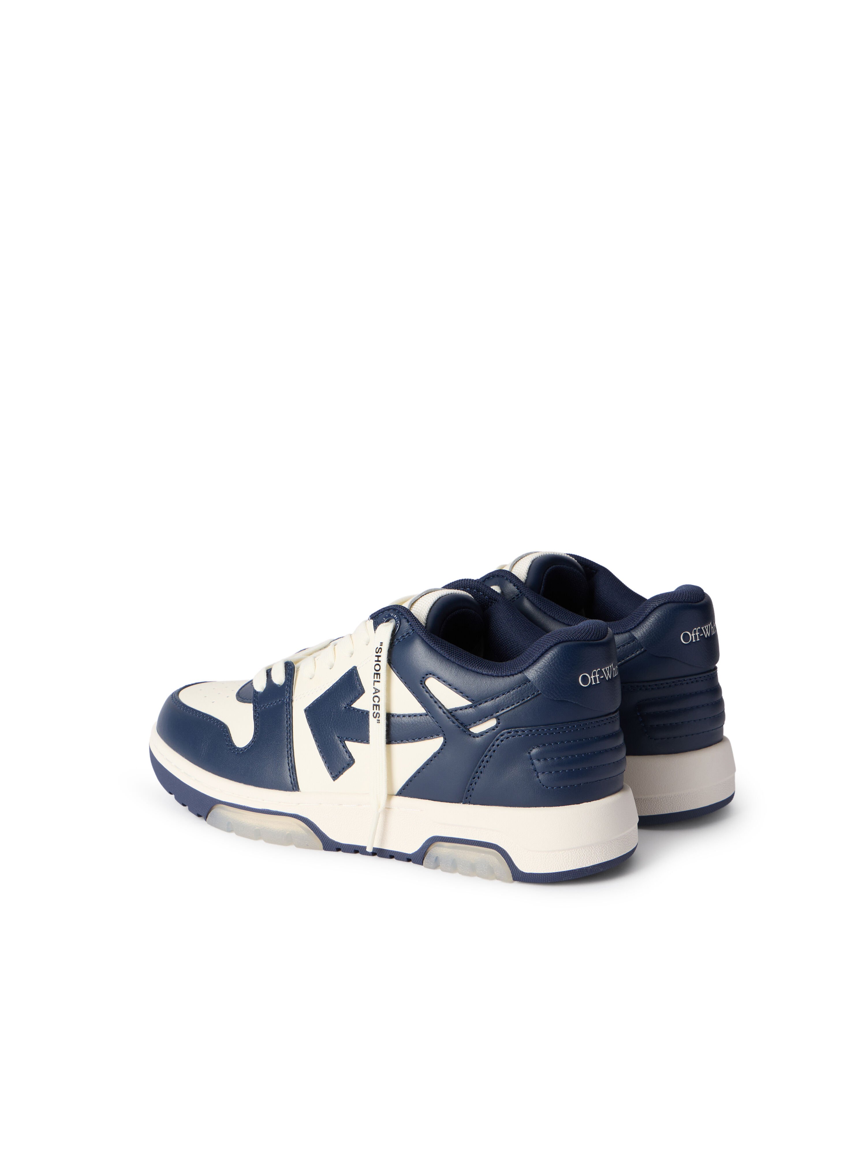 OFF WHITE Out Of Office Sneakers OFF WHITE - PETROL BLUE OMIA189F25LEA002