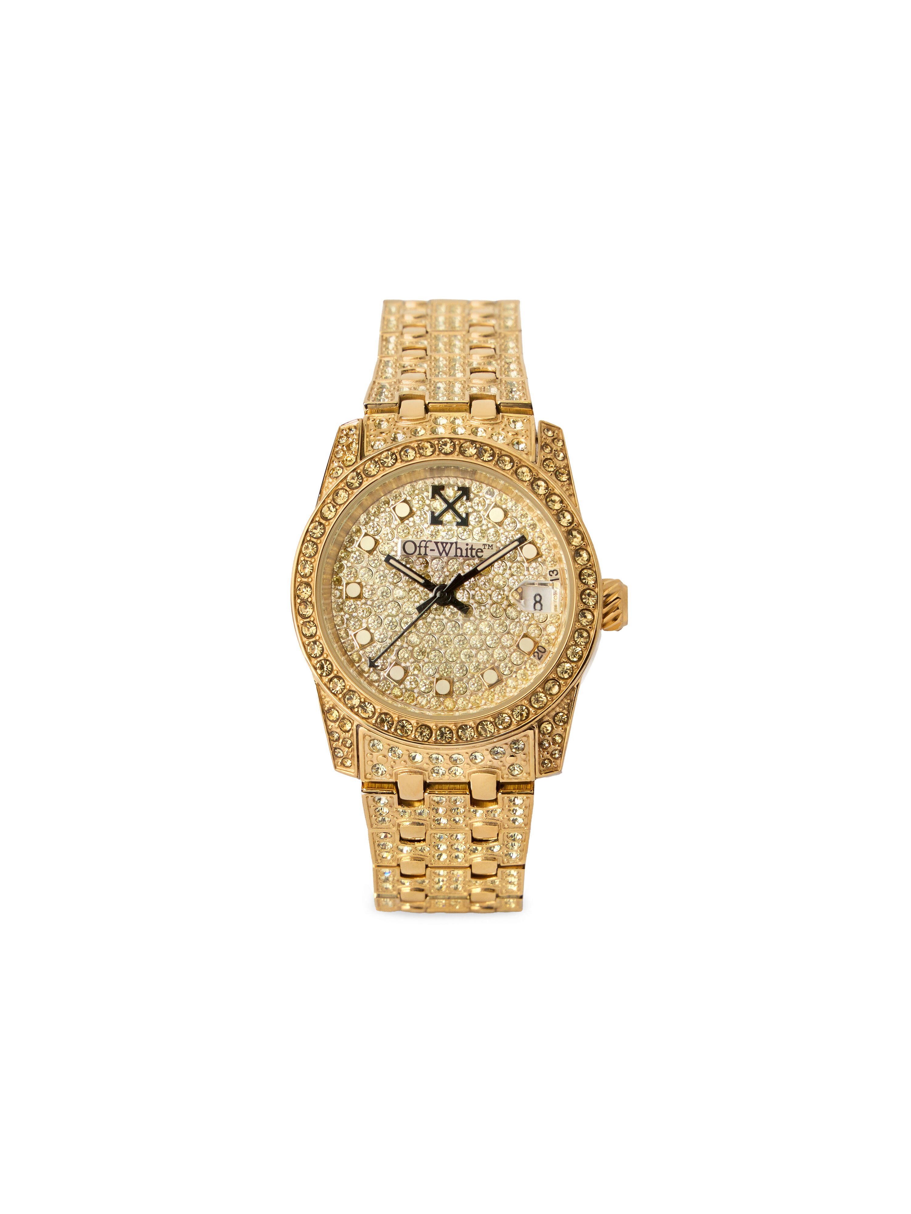 "Discreet" Watch OFF WHITE "Discreet" Watch Gold OW1L037M