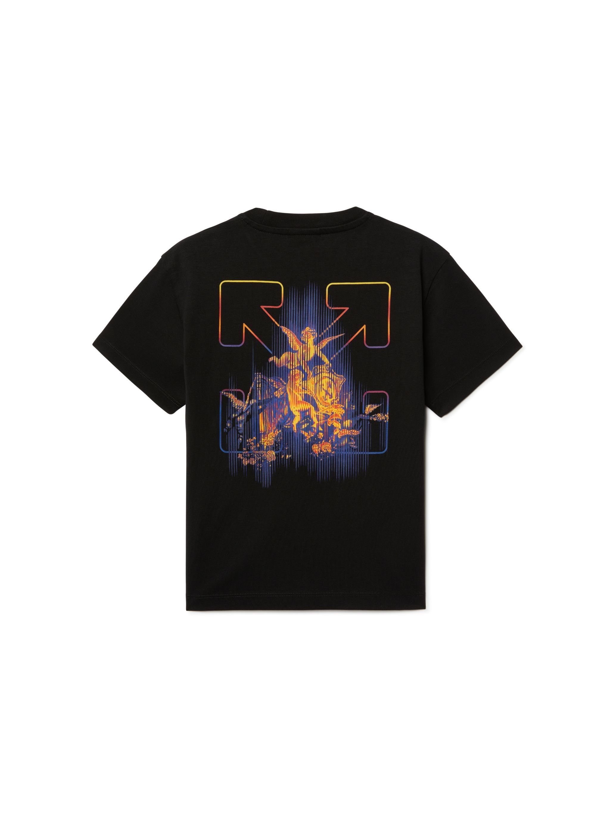 OFF WHITE Putti T-Shirt BLACK OBAA002S25JER007