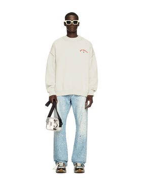 OFF WHITE White Starry Arrow Knit Sweater BROWN OMHE20AS25KNI002