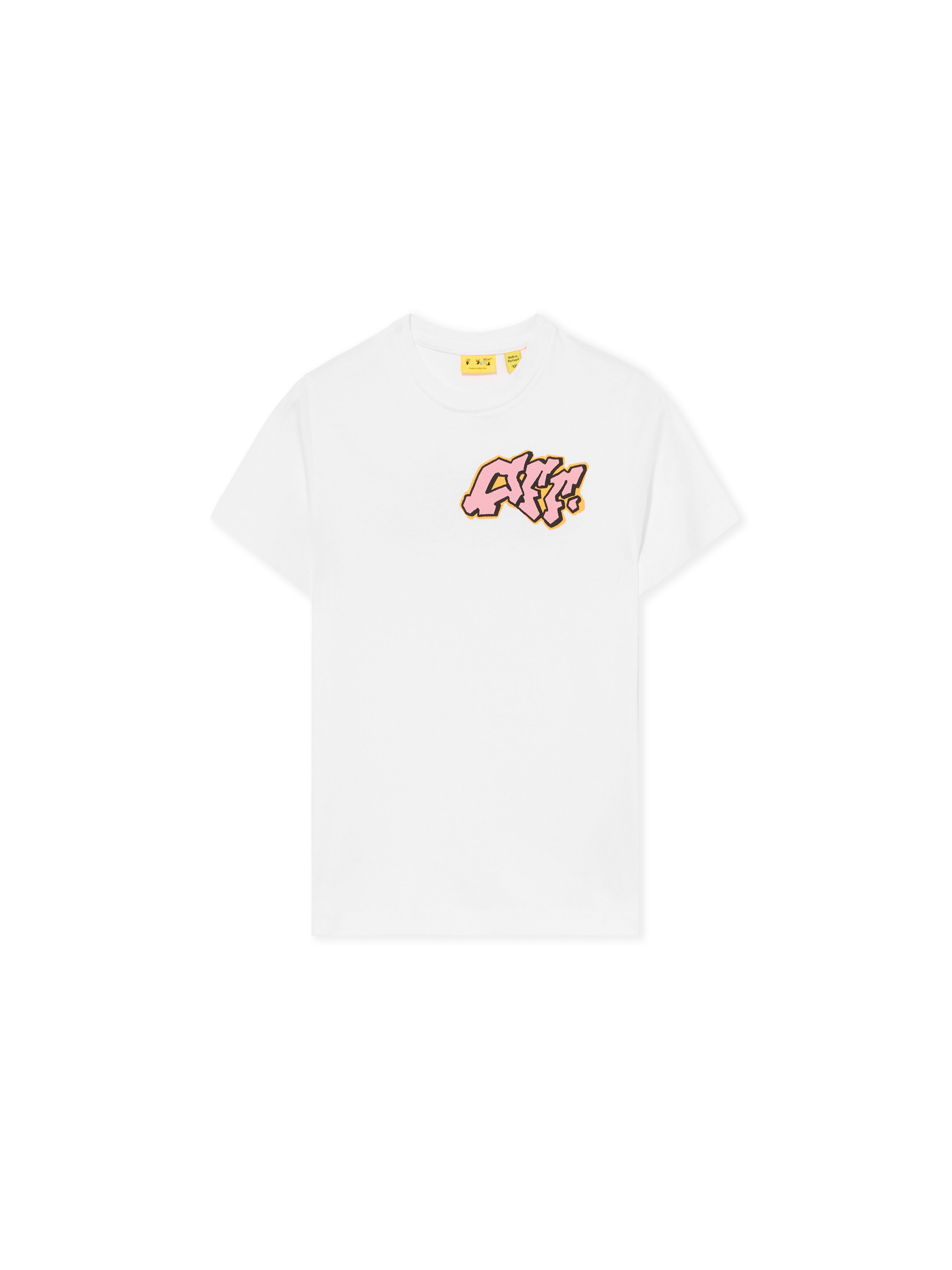 Graffiti Short Sleeve T-Shirt OFF WHITE Graffiti Short Sleeve T-Shirt WHITE 44GAA001F26J004