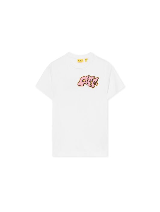 Graffiti Short Sleeve T-Shirt OFF WHITE Graffiti Short Sleeve T-Shirt WHITE 44GAA001F26J004