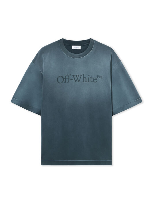 OFF WHITE Laundry Skate T-Shirt VINTAGE DARK SAPPHIRE - VINTAGE DARK SAP OMAA120F25JER00P