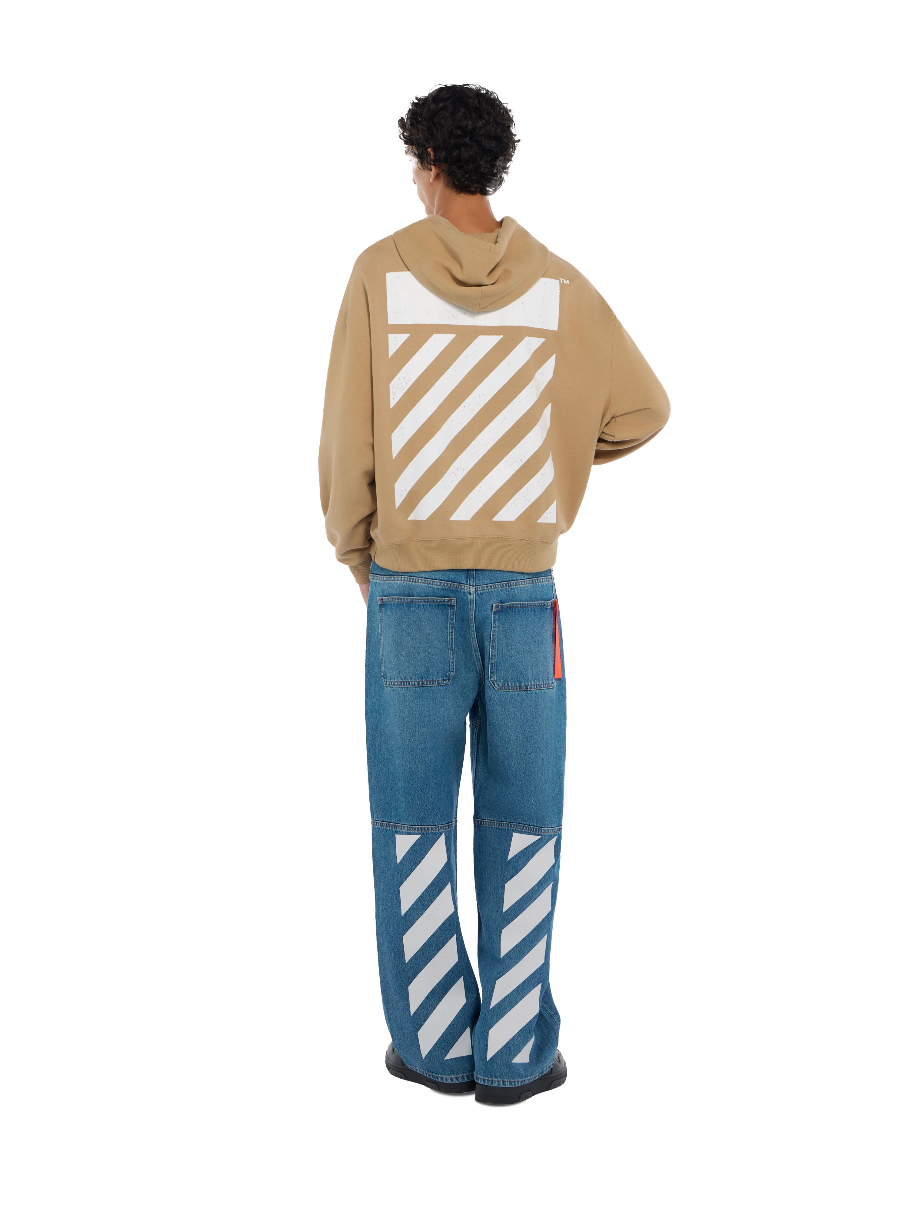 LAB L/AB Core Diagonal Hoodie CORNSTALK 44LABF26K051