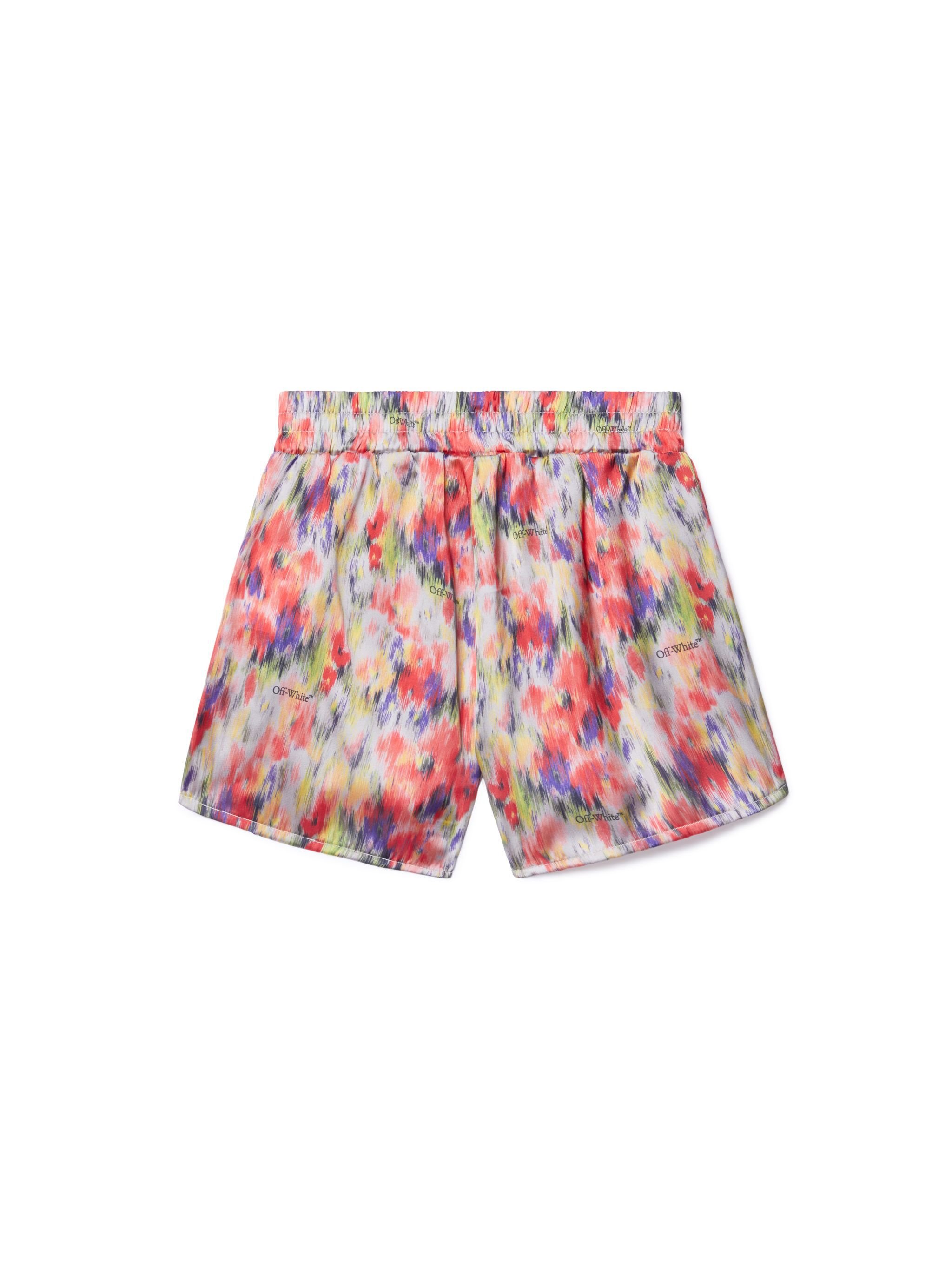 OFF WHITE Watercolor Shorts PINK OGCB009S25FAB002